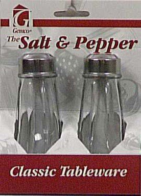 Salt & Pepper Set- 3 Oz. 2 Pk.