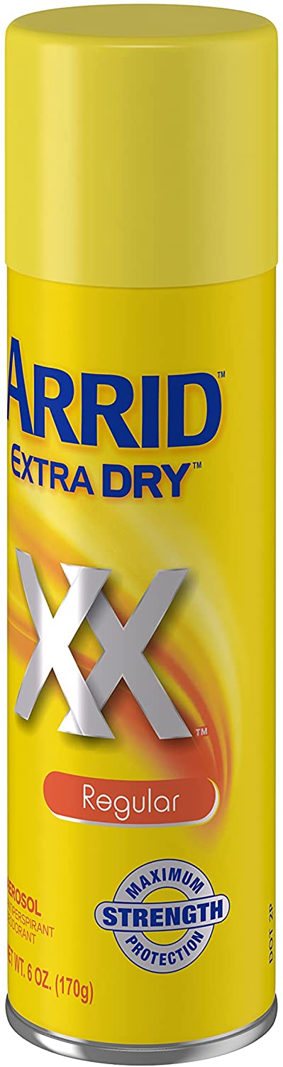 Arrid Deodorant Spray- Extra Dry- 6 Oz.