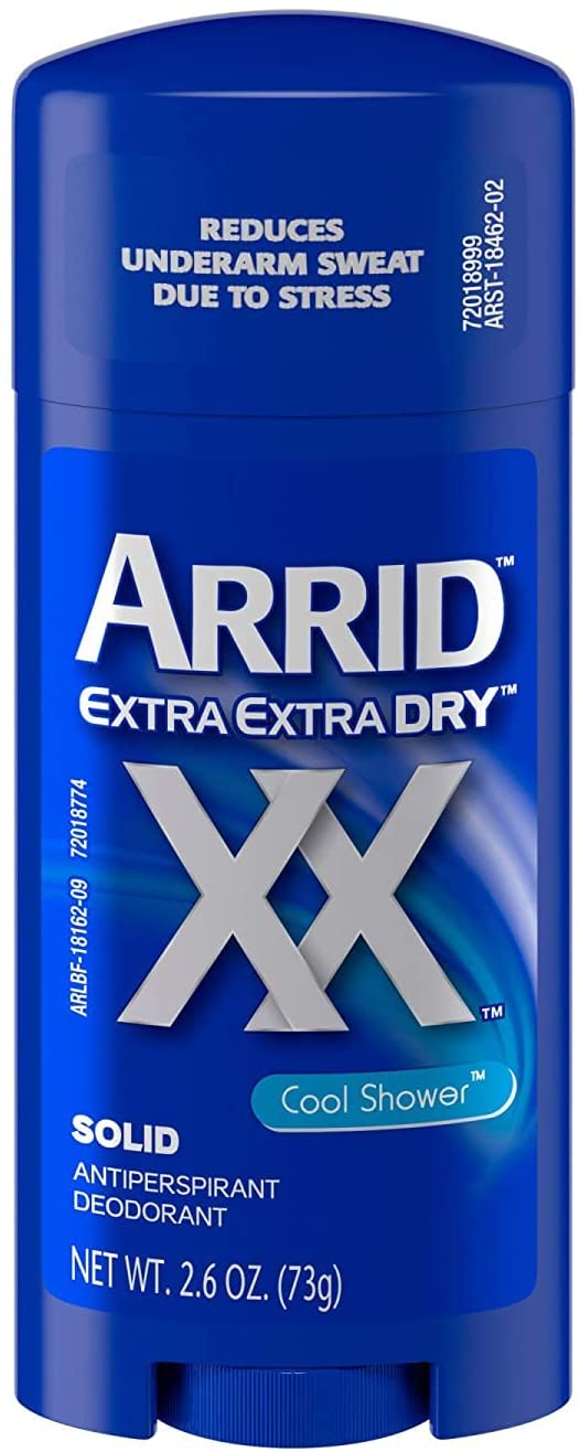 Arrid XX Extra Extra Soild Cool Shower- 2.6 Oz.