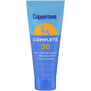 Coppertone Complete Sunscreen Lotion- SPF 30- 7 Oz