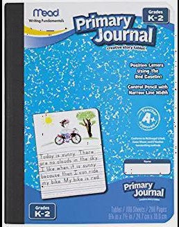 Primary Journal 1/2 ruled