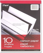Carbon Paper Tablet- 10 Ct.