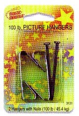 100 LB. PICTURE HANGERS