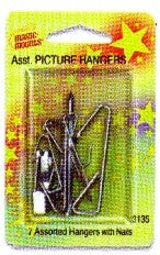 ASS. PICTURE HANGERS