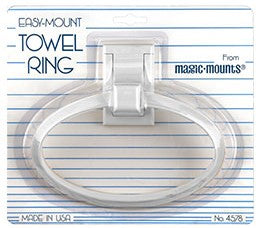 TOWEL RING WH.