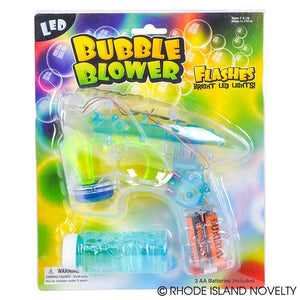 7?? Transparent Light-Up Bubble Blaster