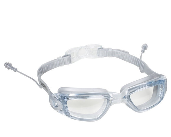 Adult Goggle With Earplugs- Silver