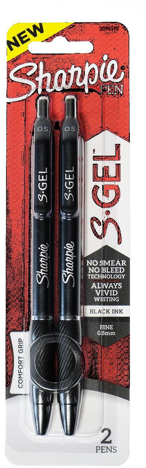 Sharpie Pen- ''S-GEL''- Black FIne .05mm