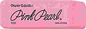 Pink Pearl Med. Eraser Bulk- BX/24