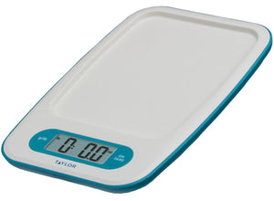 11 Lb. Digital Kitchen Scale- Boxed- Teal