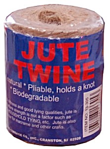 Brown Jute Hardware - Twine- 450 Ft.