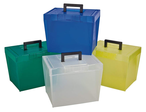 Economy File Boxes- Assorted- 13.5'' X 10'' X 11''H