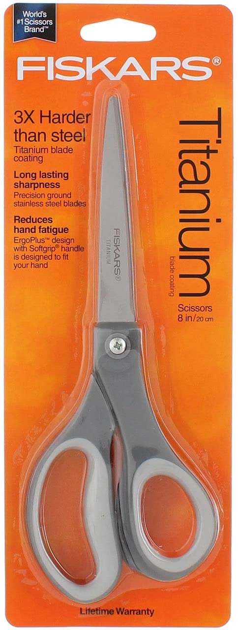 8'' Titanium Soft Grip Scissors