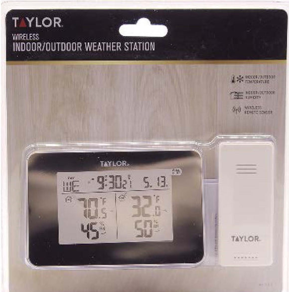 Digital Indoor/Outdoor Thermometer With Hygrometer