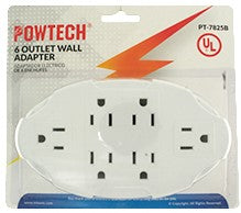 6 Outlet Wall Adapter